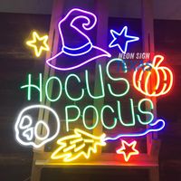 Enseigne néon LED personnalisée Noël Halloween pour tatouage et piercing, enseigne lumineuse néon sur mesure pour affichage de salon de tatouage et de piercing