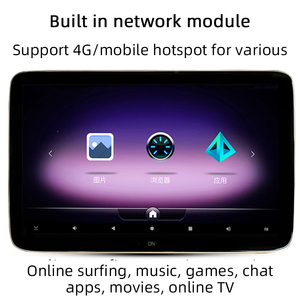 Système de divertissement pour sièges arrière 13,3 pouces 4K, lecteur multimédia, écran d'appui-tête pour <span class=keywords><strong>Mercedes</strong></span>-Benz Classe E C S V GLC GLE GLS - Product Image 3