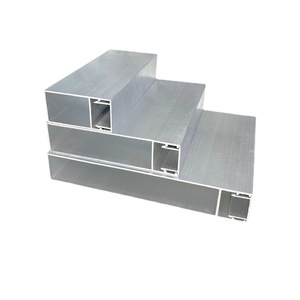 Tube plat en aluminium Igin 150 mm x 25 mm, profil ouvert pour l'industrie de la construction et de la décoration - Product Image 4