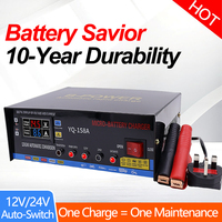Chargeur de voiture intelligent automatique 240W à charge rapide avec protection SCP/FCP et matériau ignifuge ABS/PC