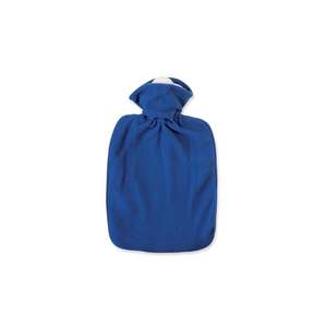 Hugo Frosch Wärmflasche Klassik Fleecebezug 1,8 l blau - Product Image 2