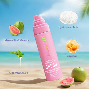 Logo personalizzato idratazione lenitivo Spf <span class=keywords><strong>50</strong></span> protezione <span class=keywords><strong>solare</strong></span> <span class=keywords><strong>Spray</strong></span> con acido ialuronico adatto a tutti i tipi di pelle - Product Image 3