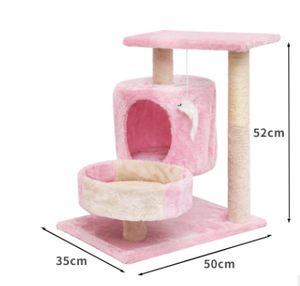 الشركة المصنعة الجملة رمادي الوردي السيزال قصيرة أفخم القط هرش البيت - Product Image 5