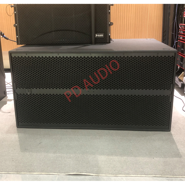 Powerful Bass Sub 9006-AS Dual 18 Inch Active Subwoofer Audio Sound System Professional Audio Woofer Speaker