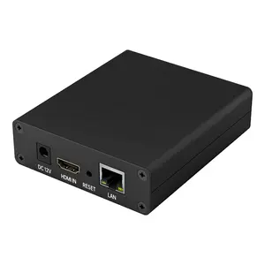 定制RTSP RTMPS UDP低天线Youtube传输计算机NVR H.264 HDMI视频采集盒卡IP编码器