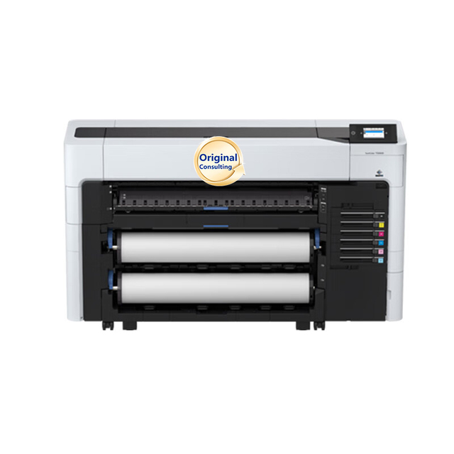 SC-T5680D USB Large Format Portable Plotter Epso.n A1 CAD Blueprint Machine Red Color Printer 1200x1200dpi 35s/A1 Stock 1-Year
