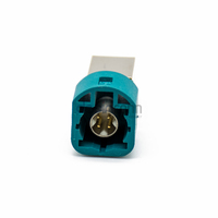 Conector Macho HSD Universal de Alta Velocidad de 4 Pines con Código Z, Montaje en PCB con Orificio Pasante para Automoción LVDS