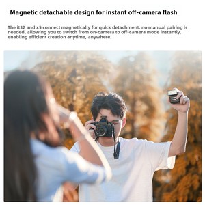 Impugnatura portatile OEM It32 con misurazione automatica TTL, resistente all'umidità, per fotocamere compatte, compatibile con altre marche, Guangdong - Product Image 3