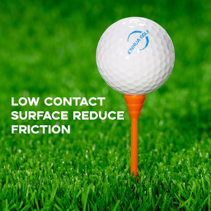 Tees de golf de plástico extra largos Enhua Golf Premium, tees duraderos para práctica de golf, hechos en China. - Product Image 3