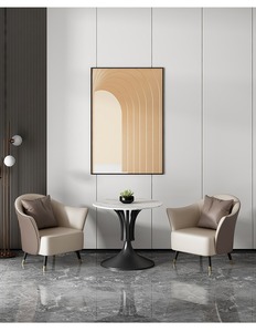 Poltrona Girevole in Tessuto Moderno, Divani e Sedie Lounge Personalizzabili per Casa, Ufficio, Soggiorno e Spazi Commerciali - Product Image 5