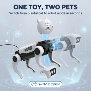 Intellectual Remote Control <b>Robot</b> <b>Dog</b> <b>Toy</b> Building-kit <b>Robot</b> <b>Dog</b> <b>Toy</b> Mechanical RC <b>Robot</b> <b>Dog</b> with Forward and Backward Function - Product Image 3