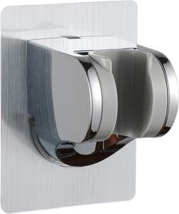 Supporto per soffione doccia forte adesivo senza foratura montaggio a parete regolabile staffa palmare soffione per bambini RV bagno doccia - Product Image 1