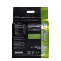 Impression personnalisée thermoscellée sac d'emballage alimentaire mylar fermeture éclair chocolat 2270g sacs debout écologiques