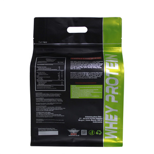 Impresión personalizada termosellada bolsa de embalaje de <span class=keywords><strong>alimentos</strong></span> Mylar cremallera chocolate 2270g <span class=keywords><strong>bolsas</strong></span> de pie ecológicas - Product Image 3