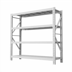 Adjustable Tier Steel Garage Storage Racks Selective Pallet Rack Foldable Corrosion-Protected Shelving for Warehouse - Product Image 1