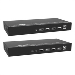 Extenseur HDMI USB 18 Gbps sur HDBaseT 3.0 jusqu'à 100 m avec USB 2.0, prend en charge <span class=keywords><strong>PCM</strong></span> <span class=keywords><strong>Dolby</strong></span> Digital DTS 5.1CH - Product Image 1