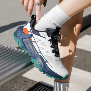 Men Women Dropshipping 5D Seamless Rotating Buckle Outdoor Hiking Sports Breathable Sneakers Casual Walking Running Shoes - Product Image 4