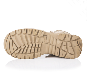 Botas Tácticas de Desierto y Selva TSB45, Impermeables y Transpirables, de Gamuza Genuina Color Marrón Claro Arena, Tallas 38 a 44 - Product Image 4