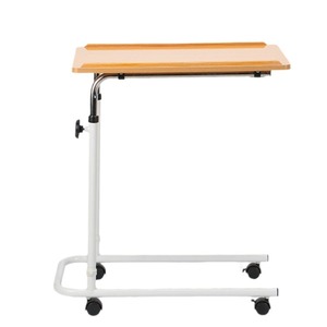 Adjustable Bedside Computer <b>Desk</b> <b>With</b> <b>Wheels</b> For Home Use 1050mm Height Movable Simple Design - Product Image 2