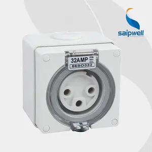 Oostenrijkse Waterdichte Stopcontact Saipwell Ip66 Au Standaard Stopcontact SP-56SO332 32a 3P