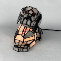 Lampe de table/bureau en mosaïque rétro européenne style verre teinté, soudée à la main, personnalisée, vente en gros directe usine chinoise Sensmuel