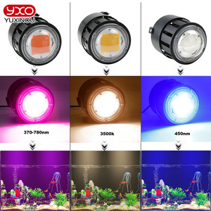Éclairage Led blanc <span class=keywords><strong>bleu</strong></span> à spectre complet pour <span class=keywords><strong>Aquarium</strong></span>, étanche IP65 AC110v 220v 200W, éclairage pour <span class=keywords><strong>Aquarium</strong></span> avec couvercle PC - Product Image 3