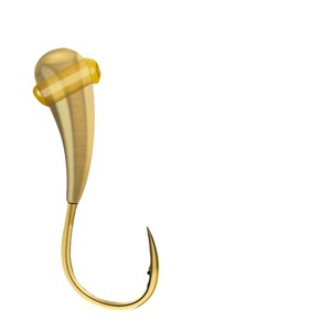 Anzuelo de Pesca Haixi con Cabeza de Cobre N.° 5, Anzuelo de Plomo para Carpa de Agua Dulce con Ángulo de 45 Grados - Product Image 3