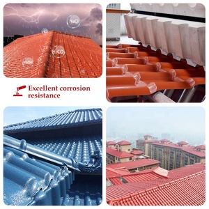 Tejados de Teja de <span class=keywords><strong>PVC</strong></span> <span class=keywords><strong>con</strong></span> Aislamiento Resistentes a la Intemperie para Techos de Almacenes - Product Image 5