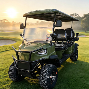 Nouvelle Voiturette de Golf Électrique 4 Places 2026 avec Batterie Lithium 72V, Buggy de Golf Personnalisé Homologué pour la Route, Idéal pour les Complexes et les Terrains de Golf - Product Image 1