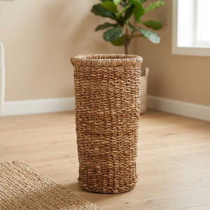 New 2026 Seagrass Handmade Eco-Friendly Round <b>Storage</b> Basket 50x40x30cm Made in Bangladesh - Product Image 3