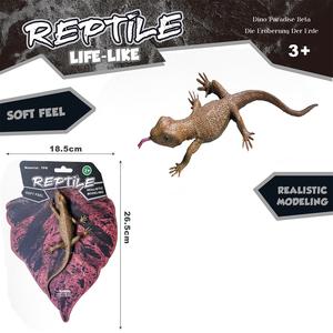 Material suave ecológico 3D <span class=keywords><strong>Varanus</strong></span> Komodoensis modelo goma dibujos animados lagarto pegajoso juguete para la venta - Product Image 6