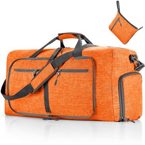 <b>40L</b>/65L Foldable <b>Duffel</b> <b>Bag</b> Water-Repellent Travel Backpack Lightweight Carry <b>Bag</b> for Overnight Weekender Sports Men Women - Product Image 1