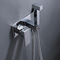 Toilette en laiton chaud et froid Bidet Spray bidet à main Salle de bain Douche Ensemble Pulvérisateur Spray rinçage ensemble
