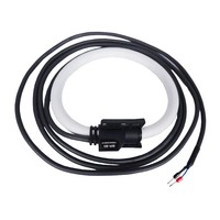 Acrel BR-150 açık tip 1 Set 3 adet Rogowski bobin AC 2000A/200mV ile 150mm çap akım trafosu kelepçe-on kurulum