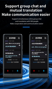AI Smart Mini Language Translator Device Android IPS Touch Screen WiFi Online/Offline Photo Interpretation Deepseek ChatGPT <strong>Tool</strong> - Product Image 2
