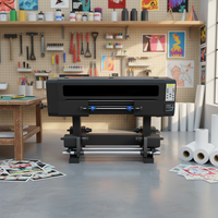 Imprimante UV XP600 Epson I1600 pour étiquettes transparentes en cristal, machine d'impression d'autocollants UV DTF