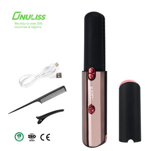 Fers à lisser de voyage en gros, outils chauds portables, mini lisseur sans fil, lisseur volumisant sans fil à haute chaleur - Product Image 3