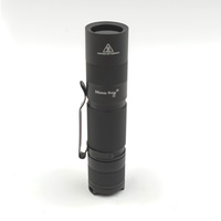 Lampe torche LED UV 365nm industrielle en aluminium noir Manta Ray S1 avec LED Seoul Viosys 3W et détection d'agents fluorescents