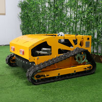 Tondeuse à gazon télécommandée SDLOT industrielle 2 temps 190cc CE EPA EURO5 pour jardin domestique