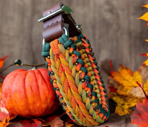 OEM Özel Paracord Bileklik Evcil Hayvan Köpek Tasmaları Kayışları Örgülü Naylon El Yapımı Köpek Tasması Ayarlanabilir - Product Image 1