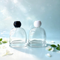 Diffuseur d'arômes haut de gamme sans flamme pour bureau à domicile, en verre sodocalcique sérigraphié, avec bâtonnets en rotin et recharge d'huiles essentielles parfumées