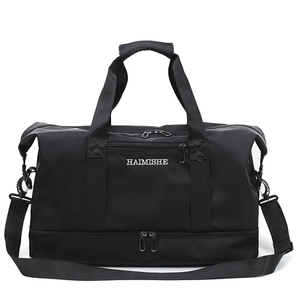 Bolsa de lona deportiva con compartimiento para zapatos, para viaje, gimnasio, promoción, precio barato - Product Image 2