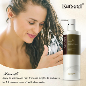 Après-shampoing réparateur profond Karseell personnalisé, extrait de maca, collagène hydrolysé lissant pour cheveux abîmés - Product Image 4