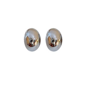 <span class=keywords><strong>Boucles</strong></span> <span class=keywords><strong>d</strong></span>'<span class=keywords><strong>oreilles</strong></span> clous tendance minimalistes en alliage plaqué or et argent, forme haricot, pour femme, polyvalentes et élégantes - Product Image 5