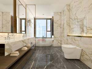 Dalle de marbre naturel italien Calacatta Gold pour panneaux muraux en marbre - Product Image 2