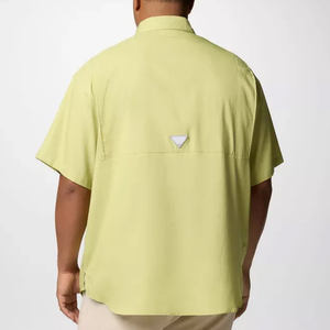 เสื้อเชิ้ตตกปลาพิมพ์ลายกราฟิกปลา มีกระเป๋า ผ้าโพลีเอสเตอร์ กันน้ำ ระบายอากาศได้ดี ติดกระดุม - Product Image 3