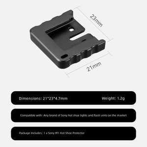 เคสขาตั้งแบบ Hot Shoe สำหรับ Sony <span class=keywords><strong>MI</strong></span> Mount Foot สำหรับ Godox V1 PRO/V860III - Product Image 1