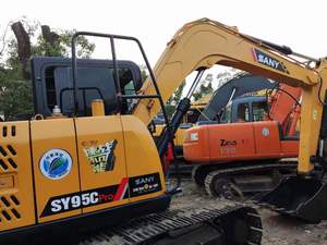 Excavadora Hidráulica de Orugas Usada en Venta, SANY SY215C de 21 Toneladas, Excavadora de Segunda Mano SY135 SY205C PRO de Alta Calidad - Product Image 4