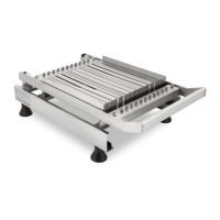 Pemotong Irisan Gitar Cokelat Manual Dua Lengan Bahan Stainless Steel 304 Baru untuk Pengolahan Buah, Tepung, Jagung, dan Kacang