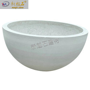 New Magic Stone Grc Flower Bed Bench Modern Outdoor Landscape <b>Planter</b> <b>Box</b> Xms Hp - Product Image 5